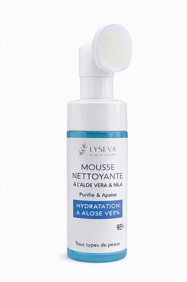 Mousse Nettoyante Aloe Vera & Nila