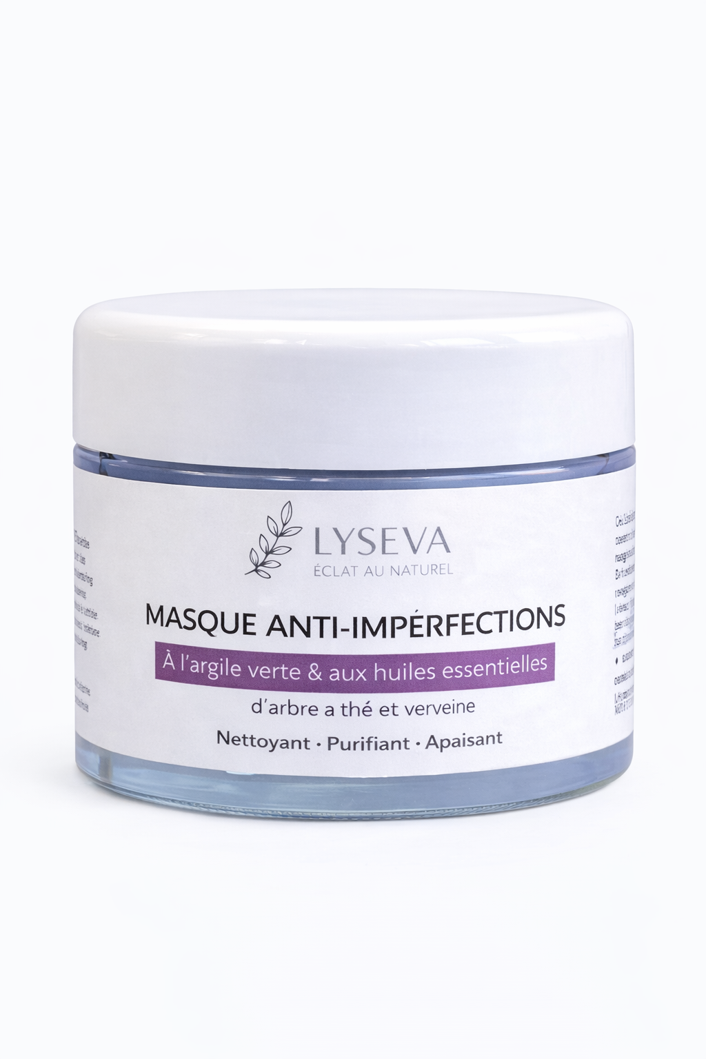 Masque Anti-Imperfections – Argile, Niacinamide & Zinc