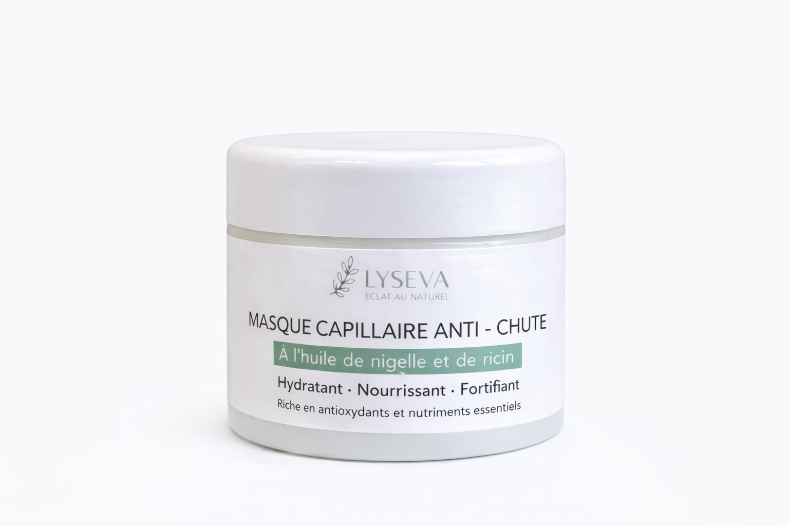 Masque Capillaire Anti-Chute – Huile de Nigelle & Ricin