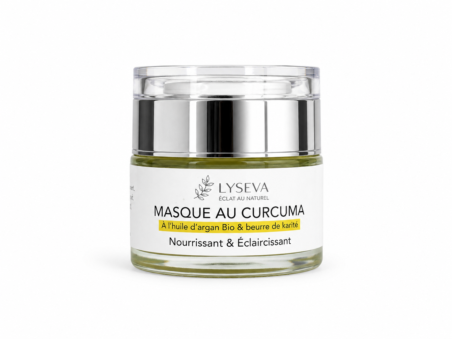 Masque visage au Curcuma