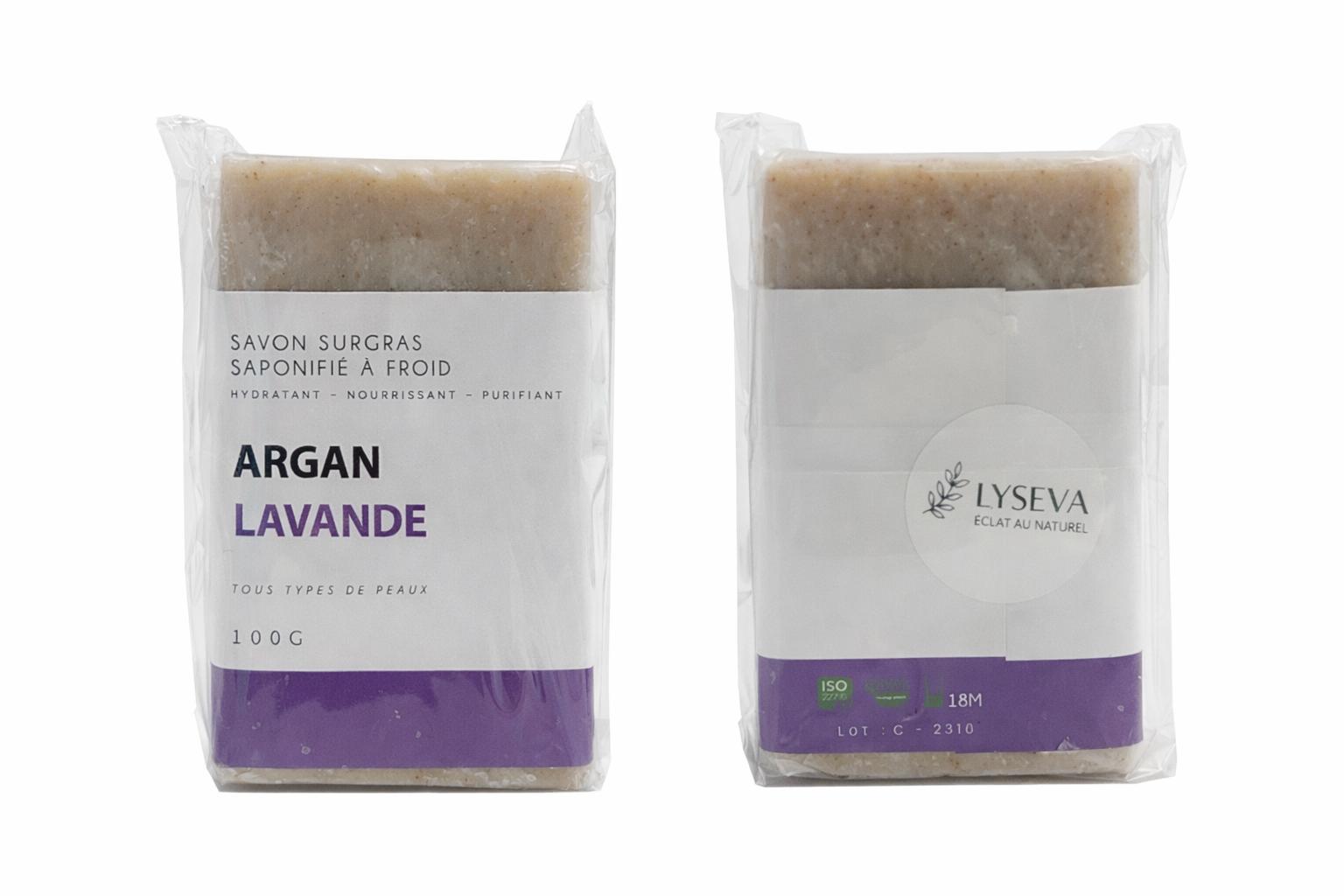 Savon Surgras Argan & Lavande
